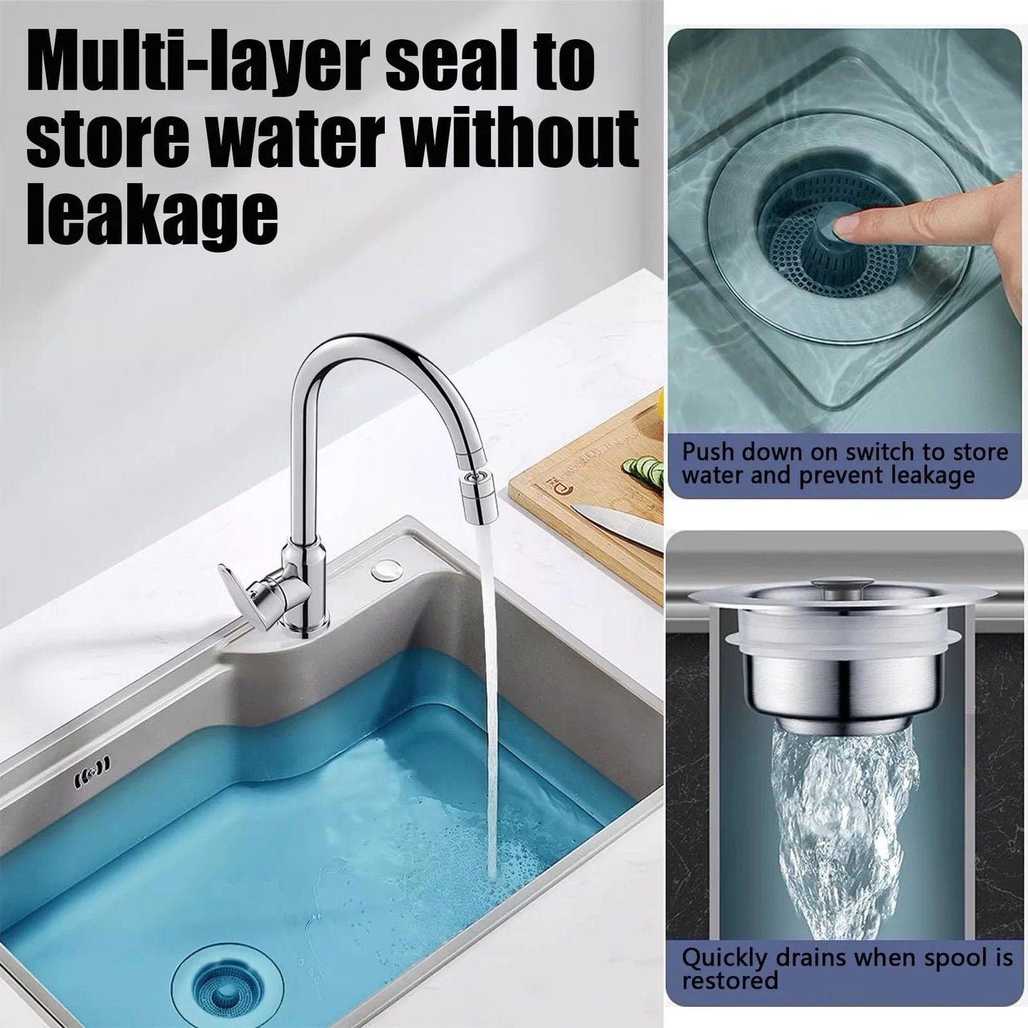 Ultimate Sink Drain Defender
