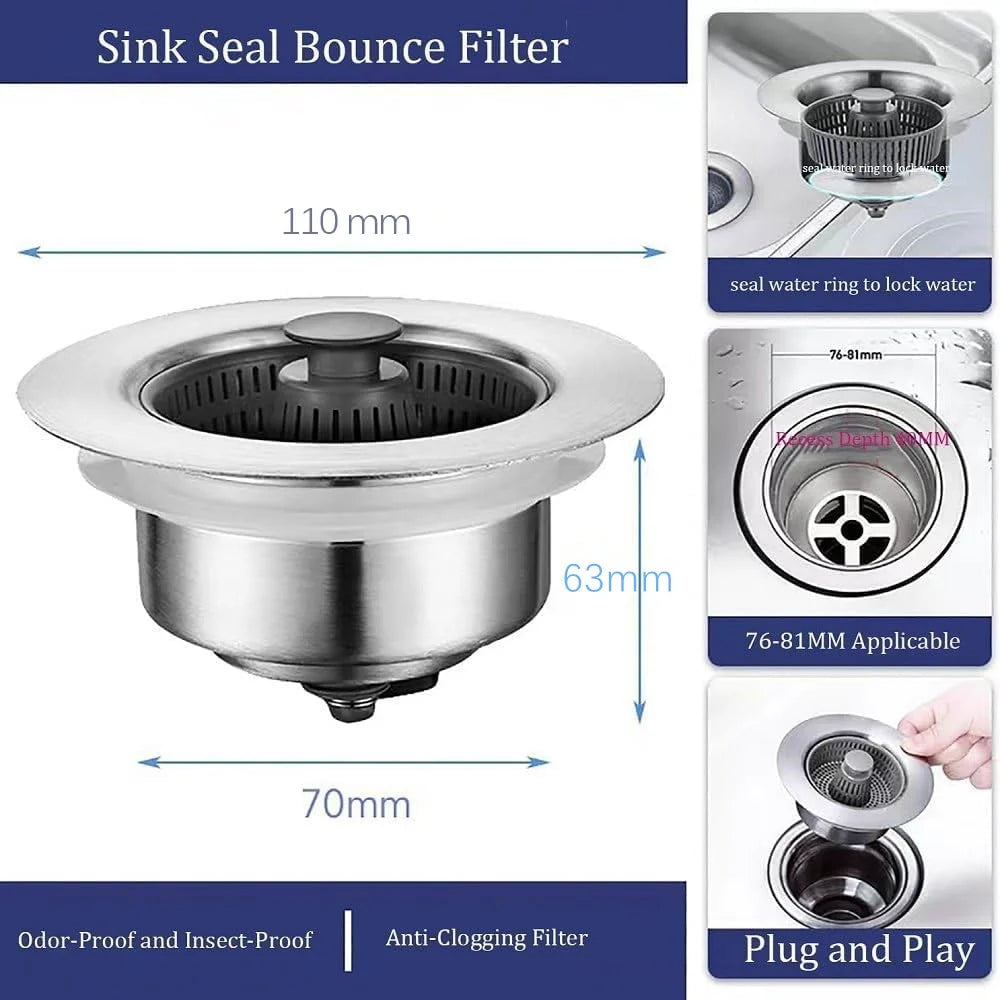 Ultimate Sink Drain Defender