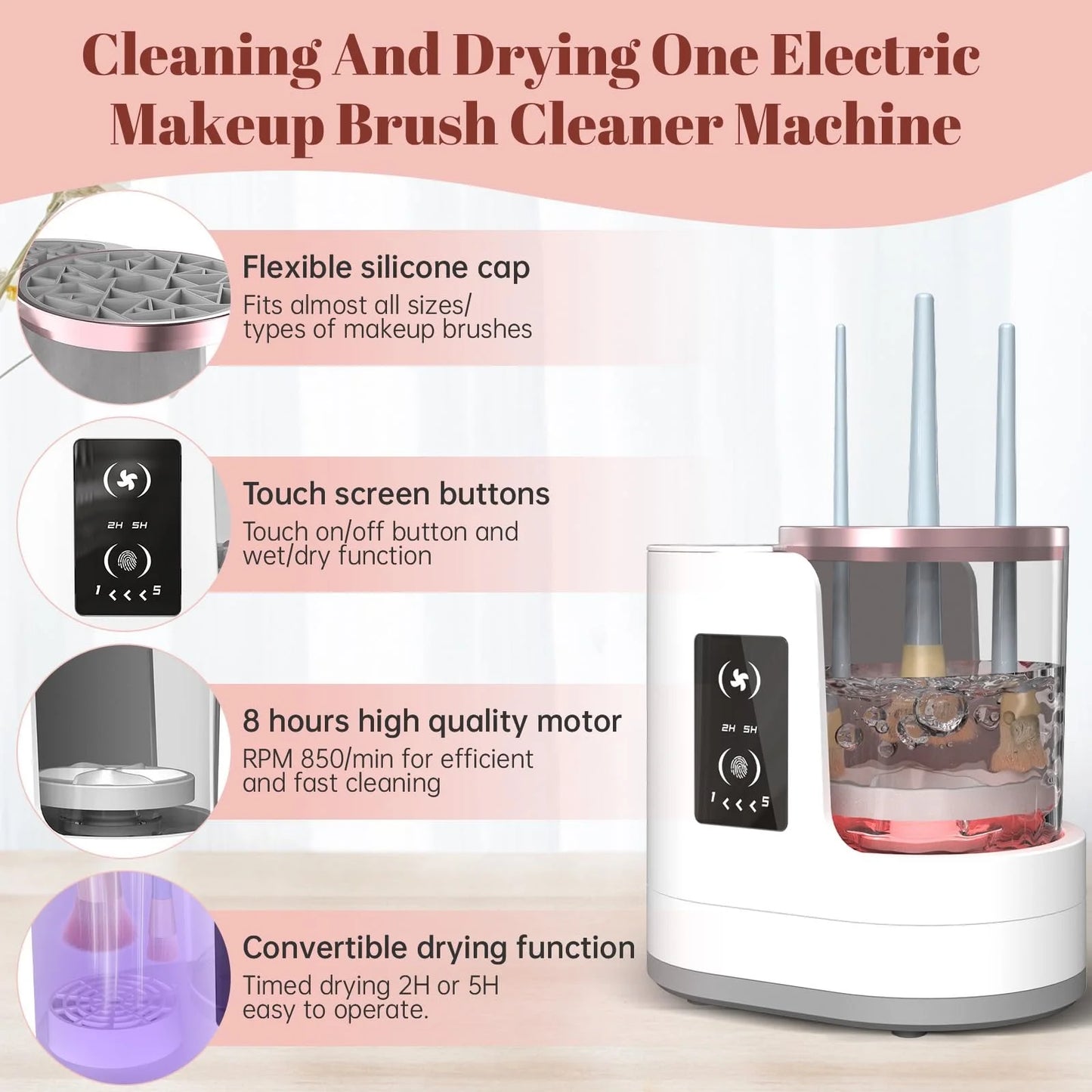 Magic Makeup Brush Washer & Dryer