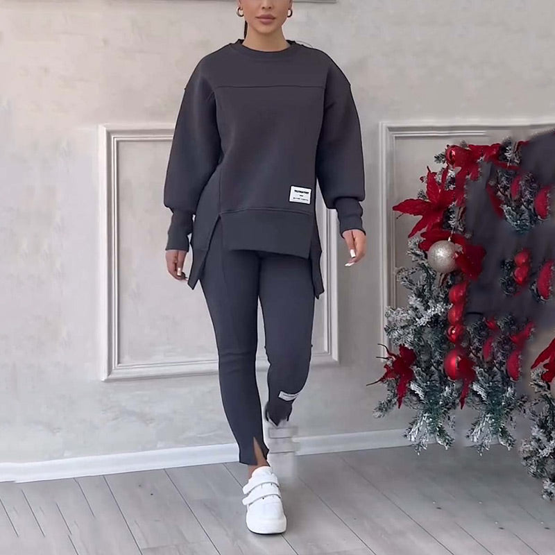 Chic Comfort Sweatshirt Set