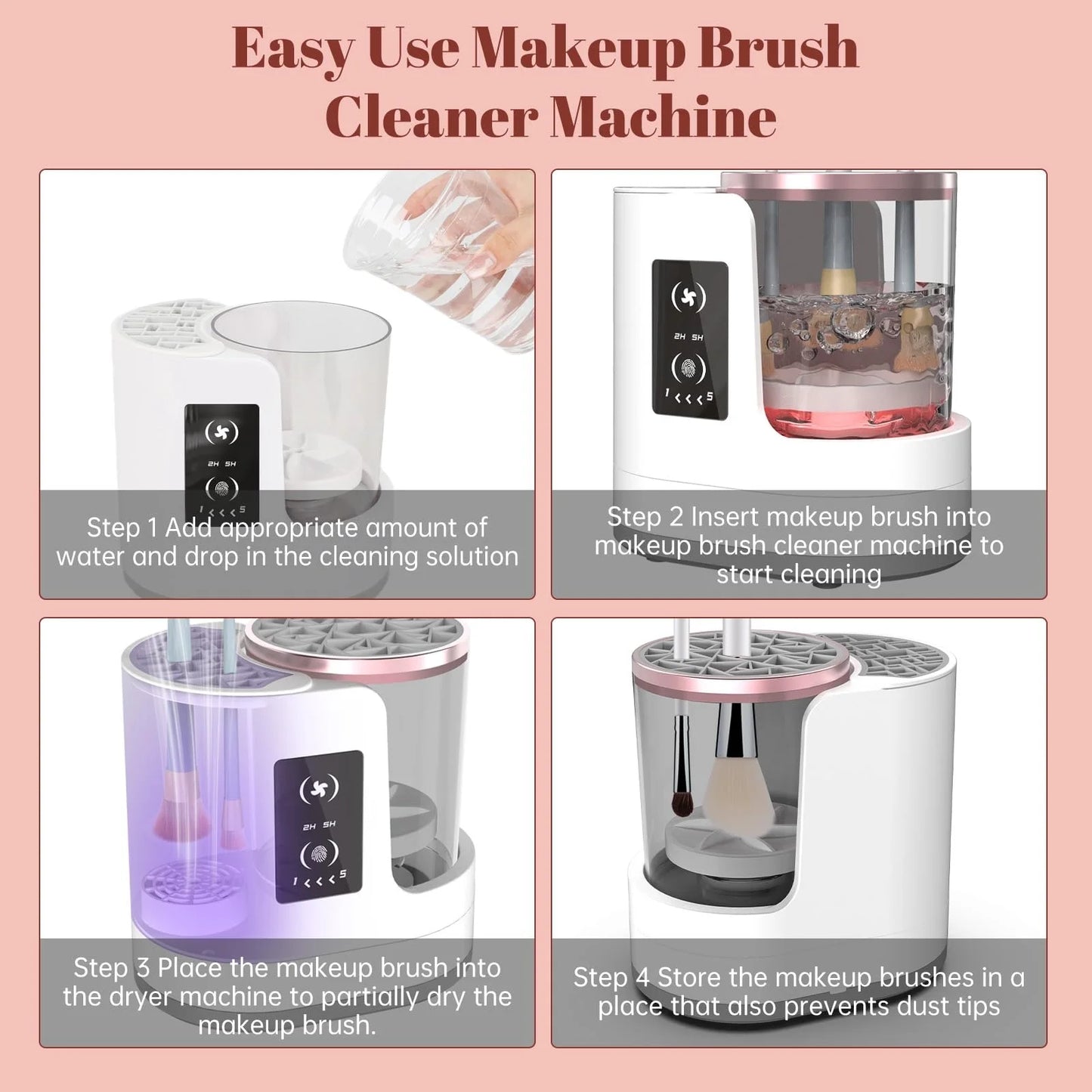 Magic Makeup Brush Washer & Dryer